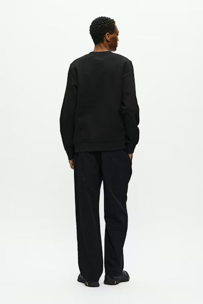 Wood Wood Tye Sweatshirt // BLACK