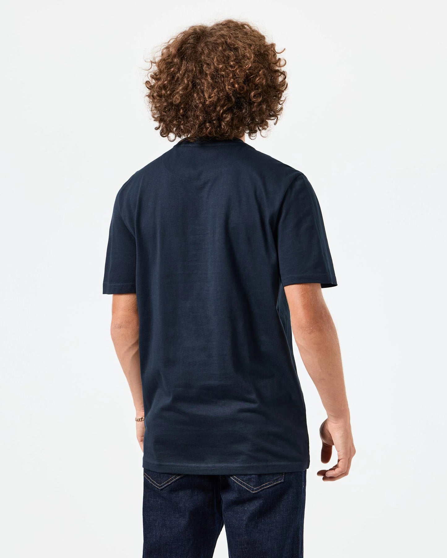 Weekend Offender Leo Gregory Graphic T-Shirt // NAVY