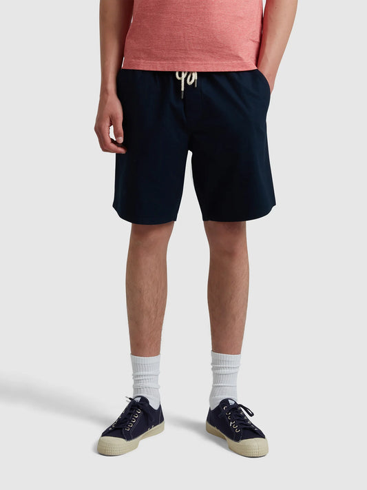 Farah Sepel Canvas Shorts // NAVY