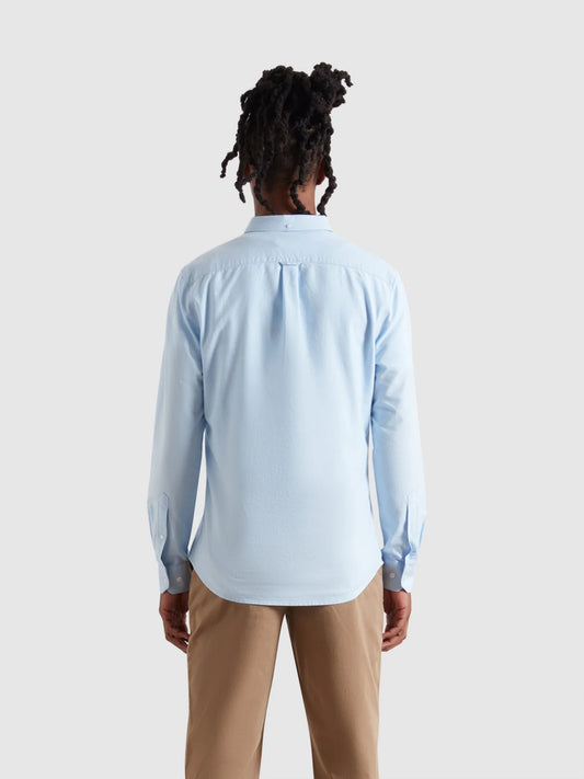Farah Brewer Slim Fit LS Shirt // SKYE BLUE