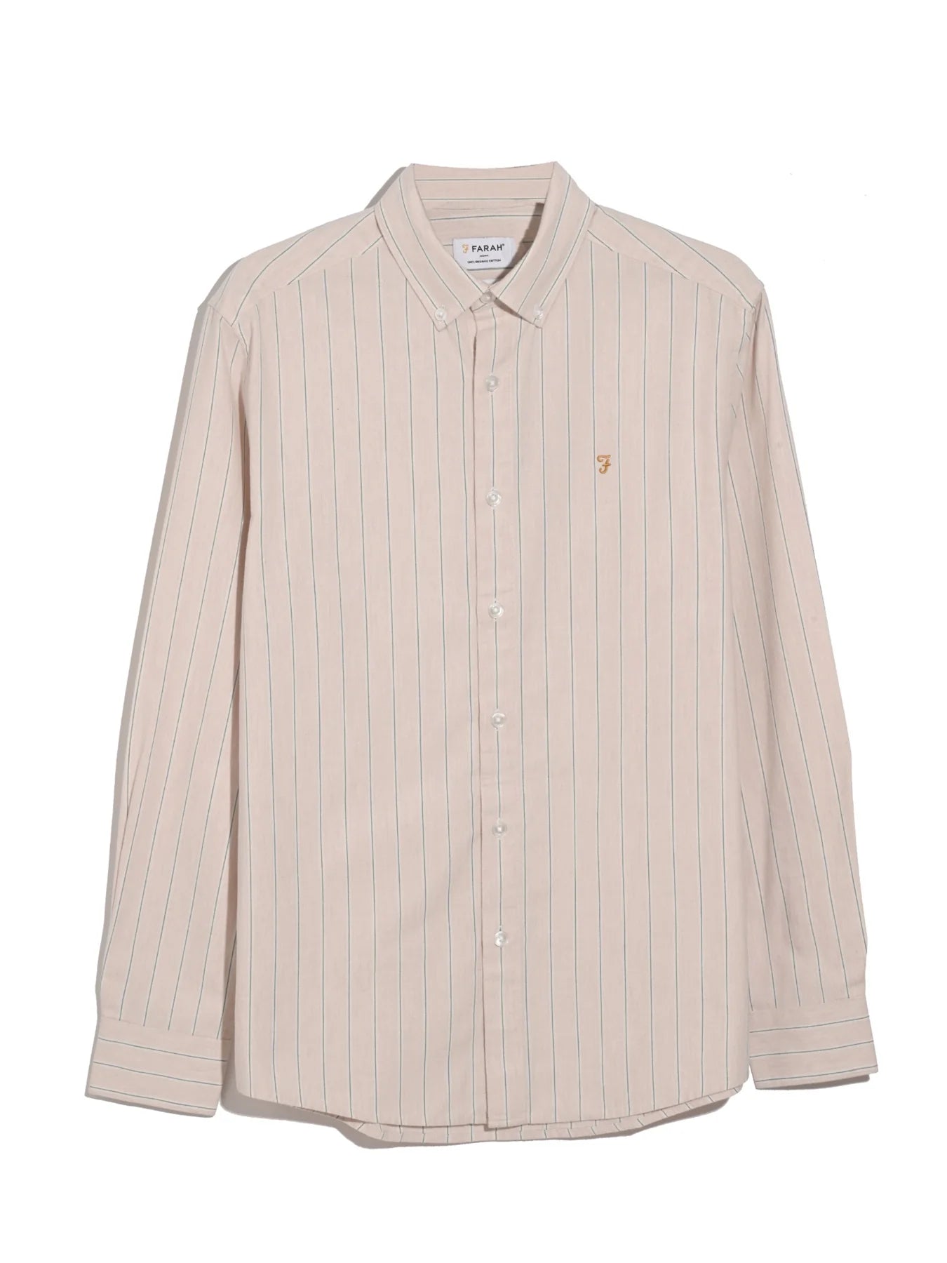 Farah Steen Striped Shirt // PINK