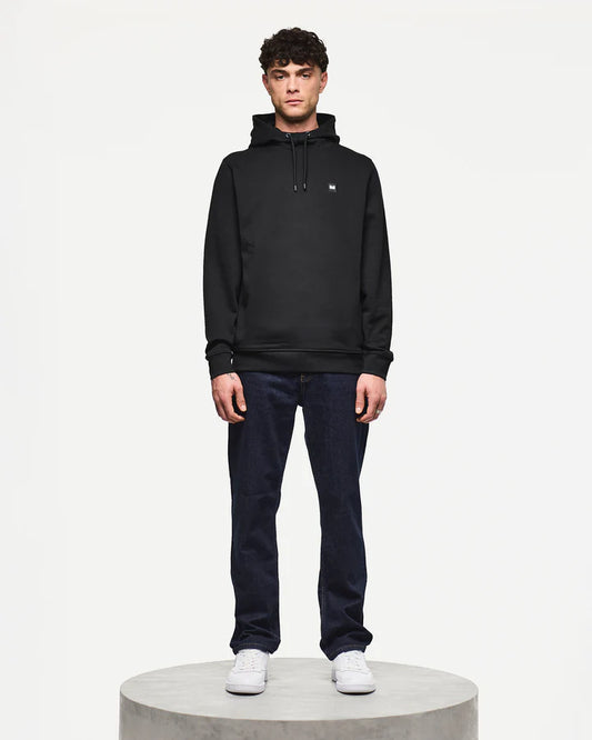 Weekend Offender Ribbe Hoodie // BLACK