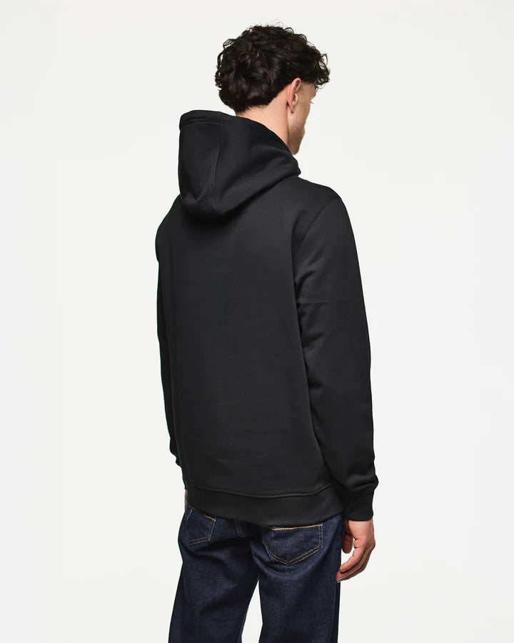Weekend Offender Ribbe Hoodie // BLACK