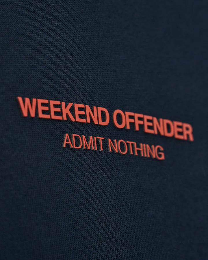 Weekend Offender Cobain Hoodie // NAVY