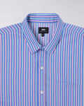 Edwin Toledo Shirt S/S // NAVY/PINK