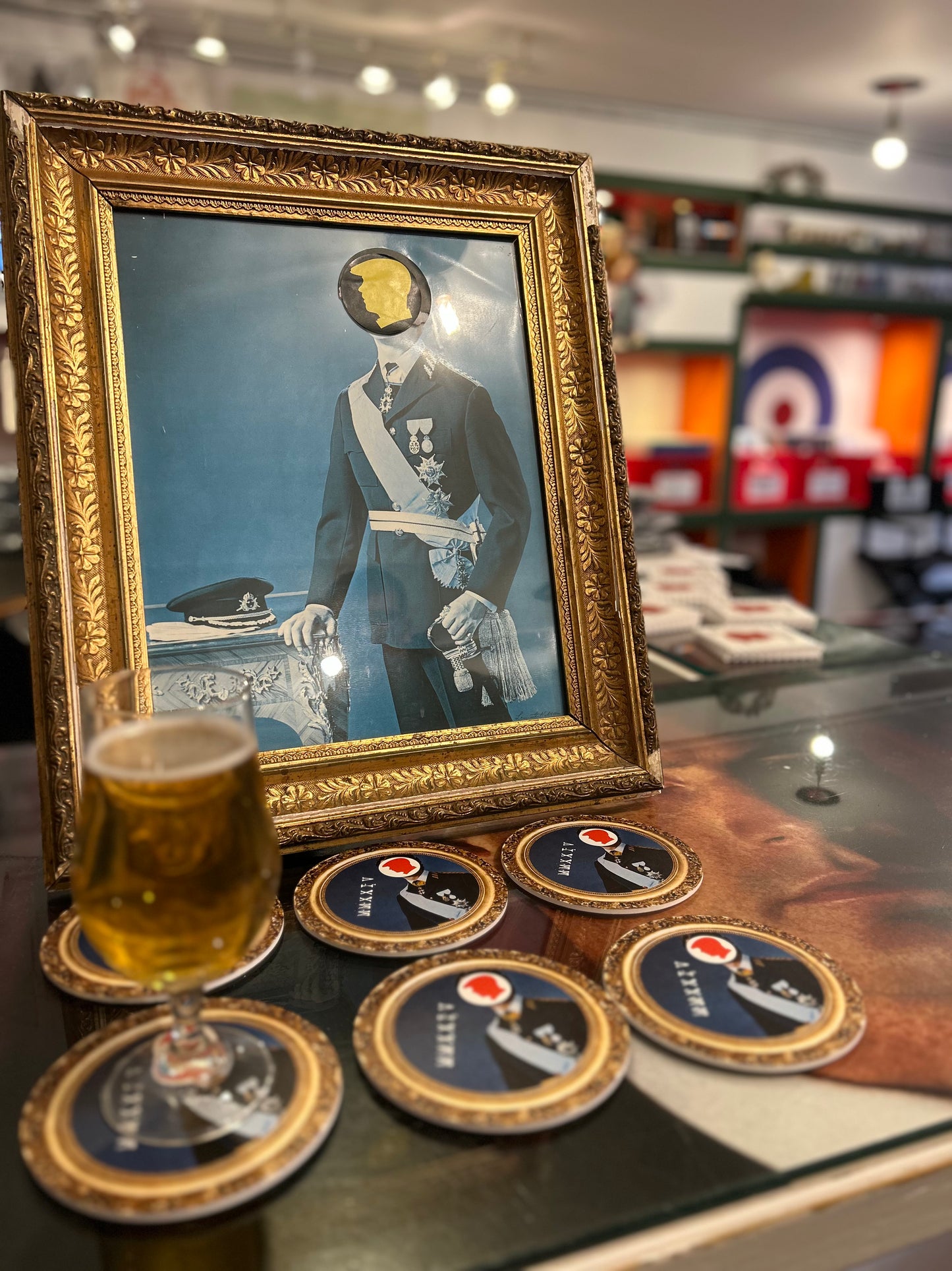 Sweet & Tender Beer Coaster "King Sweet"