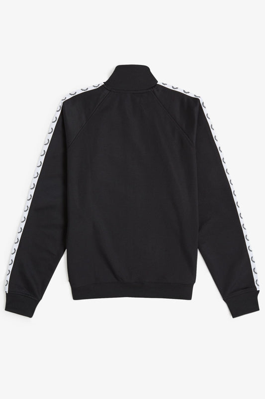 Fred Perry Taped Track Jacket J4620 // BLACK 198