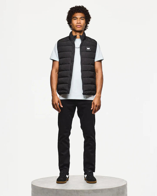 Weekend Offender Gacha Padded Gilet // BLACK