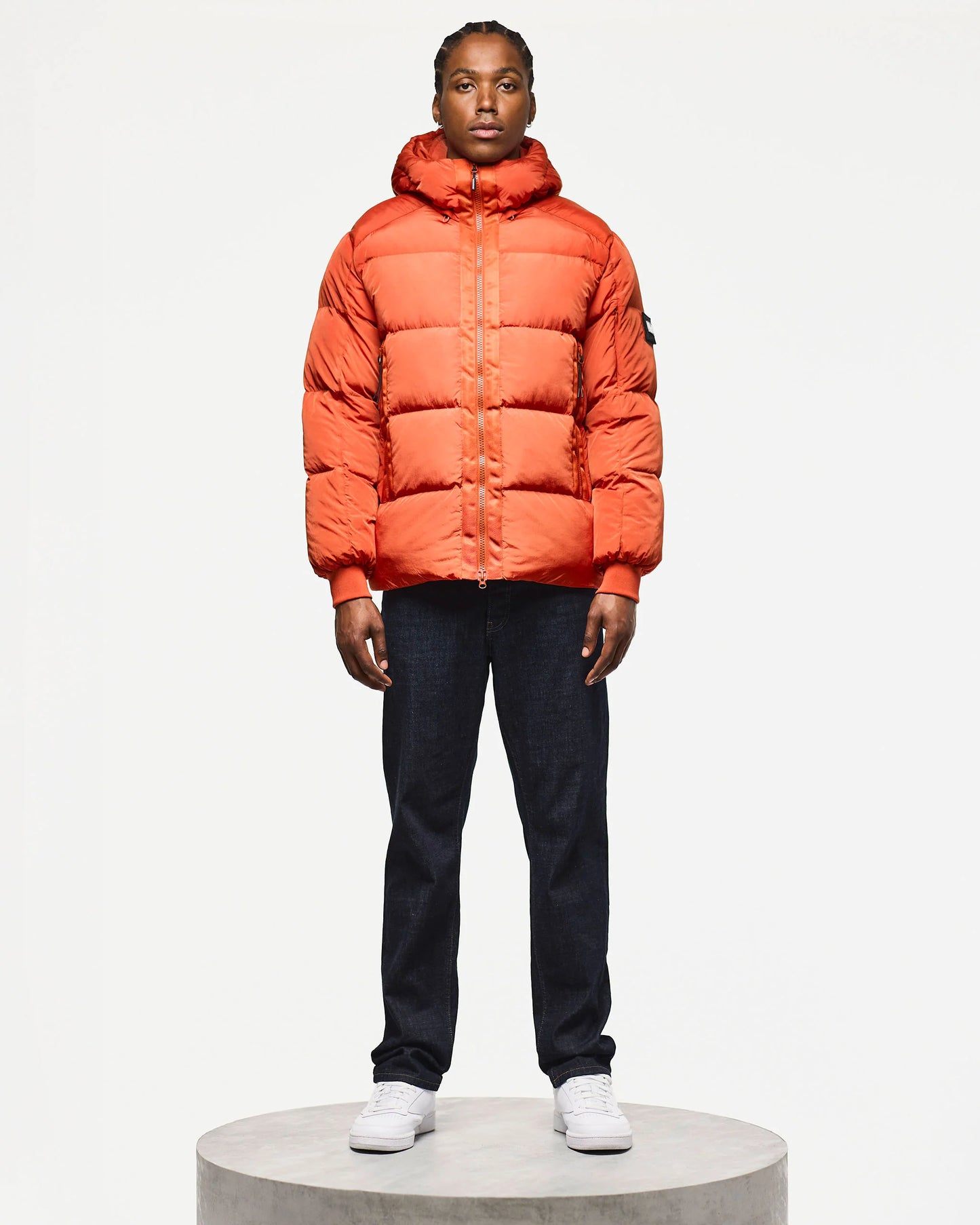 Weekend Offender Amsterdam Primaloft Jacket // SUNSET ORANGE