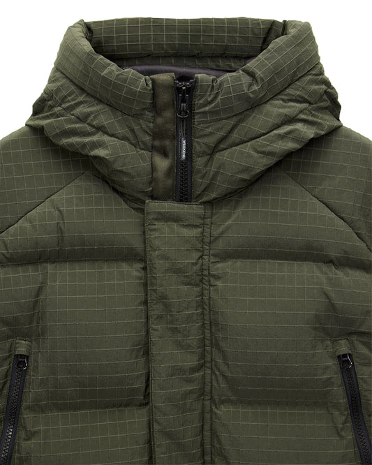 Weekend Offender Lombardo Longline Primaloft Jacket // FOREST GREEN