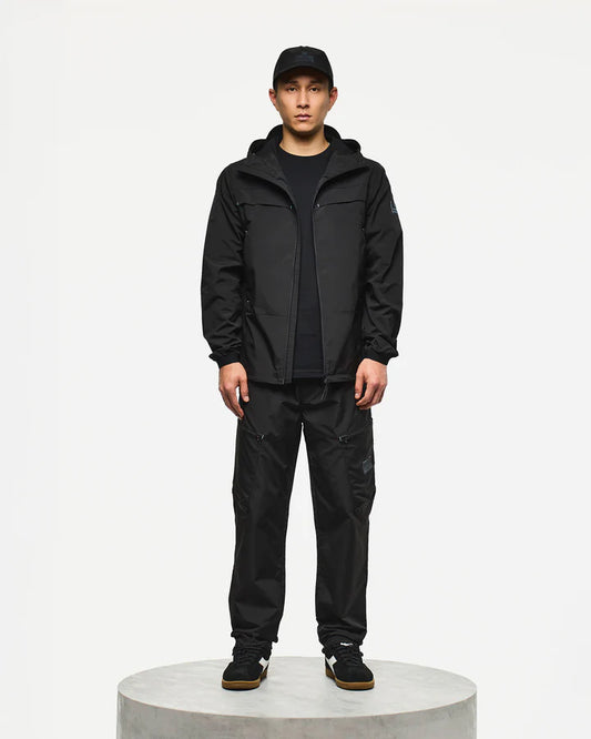 Weekend Offender Guadalajara Windbreaker Jacket // BLACK