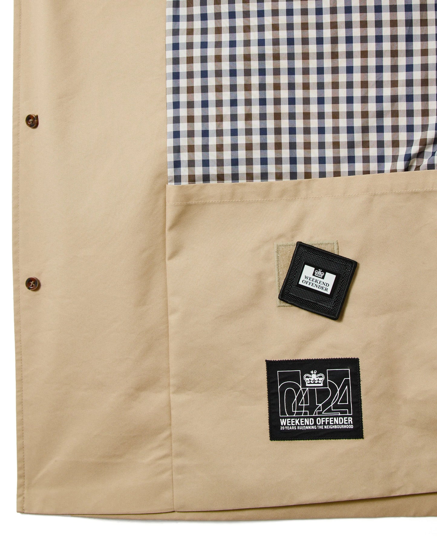 Weekend Offender Whitehouse Mac Jacket // STONE