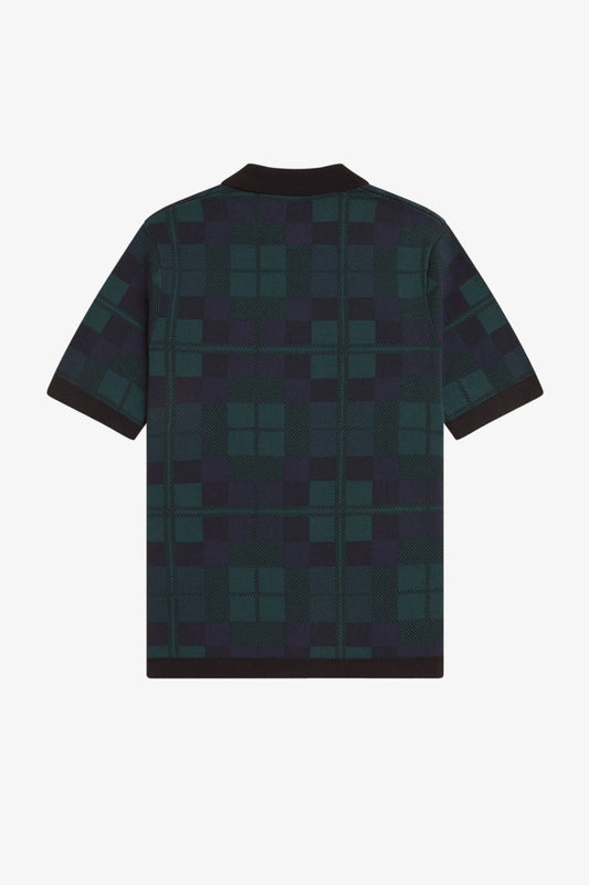 Fred Perry Black Watch Knit K1553 // TARTAN 37A