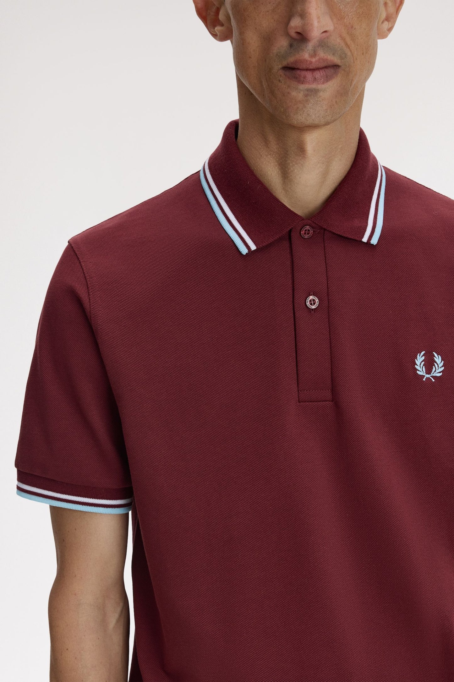 Fred Perry M12 Polo // MAROON 16B