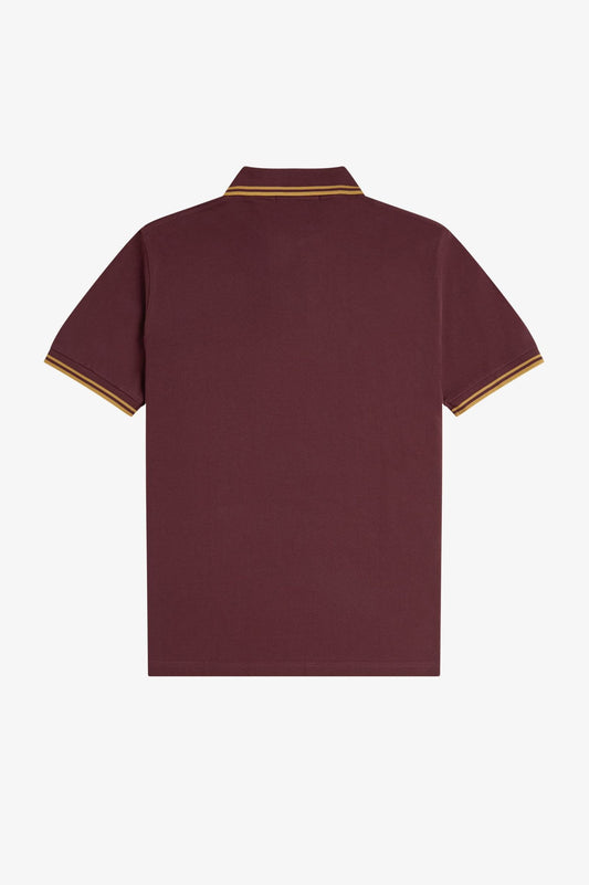 Fred Perry M12 Made in England Polo // OXBLOOD Y89
