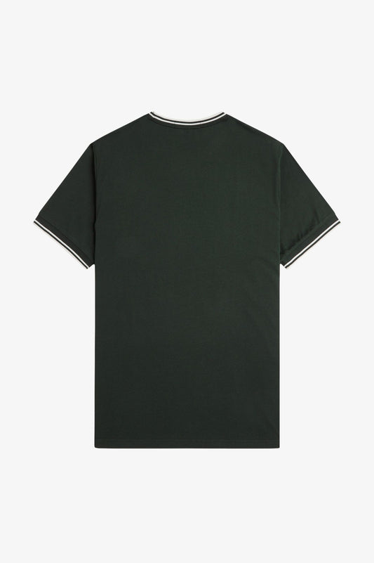 Fred Perry Twin Tipped T-Shirt M1588V // NIGHT GREEN T50