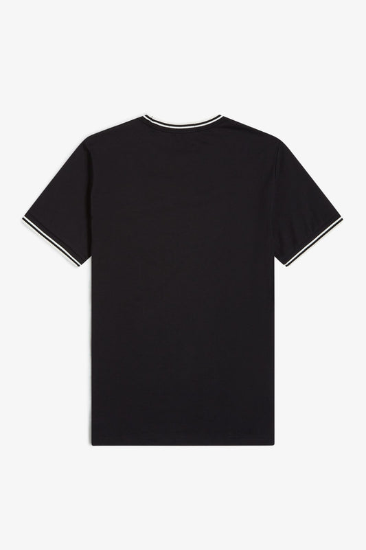 Fred Perry Twin Tipped T-Shirt M1588 // BLACK/WHITE 102