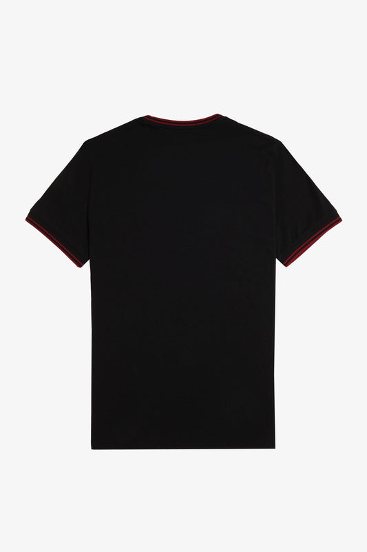 Fred Perry Twin Tipped T-Shirt M1588 // BLACK Y42
