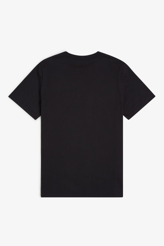 Fred Perry Crew Neck T-Shirt M1600 // BLACK 102