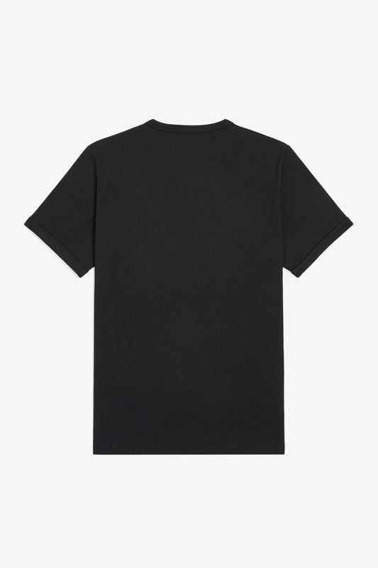 Fred Perry Ringer T-Shirt M3519 // BLACK 102