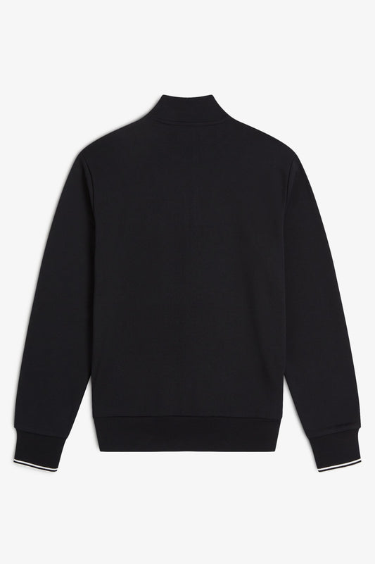 Fred Perry Half Zip Sweatshirt // BLACK 102