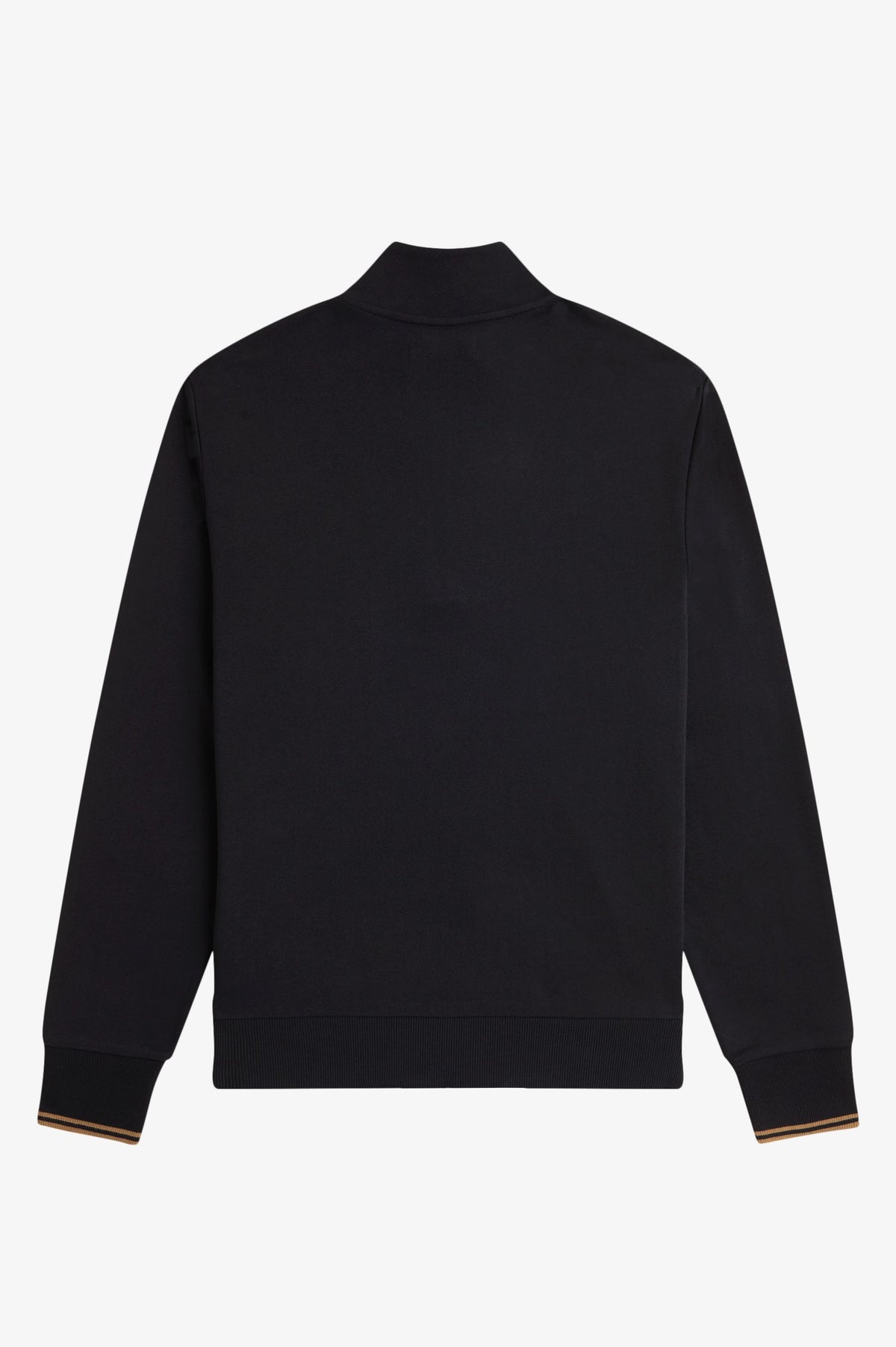 Fred Perry Half Zip Sweatshirt // BLACK S77