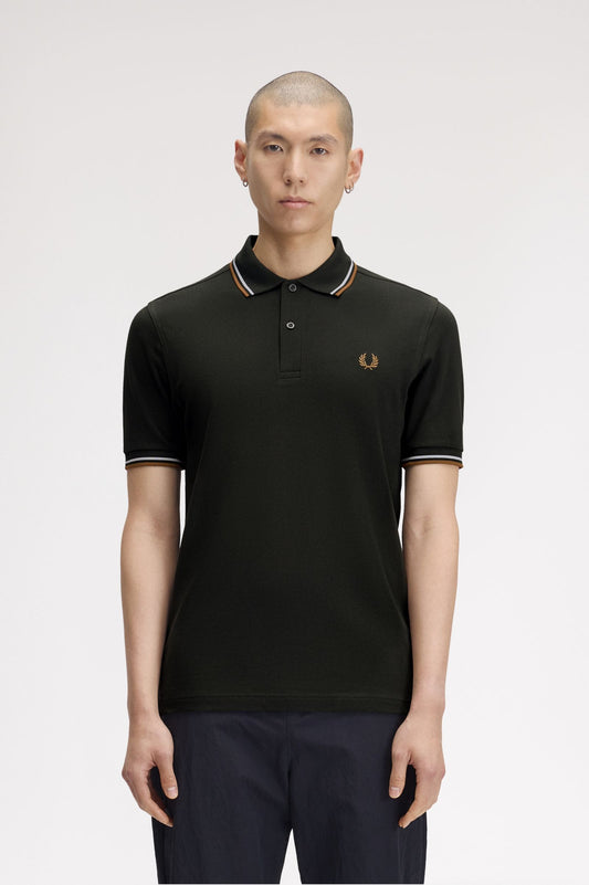 Fred Perry M3600 Polo // NIGHT GREEN 78C