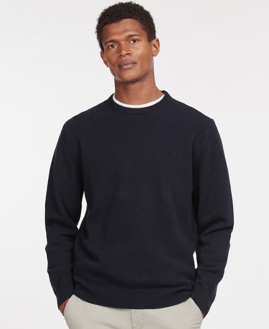 Barbour Essential Crew-Neck Jumper MKN0584NY91 // NAVY