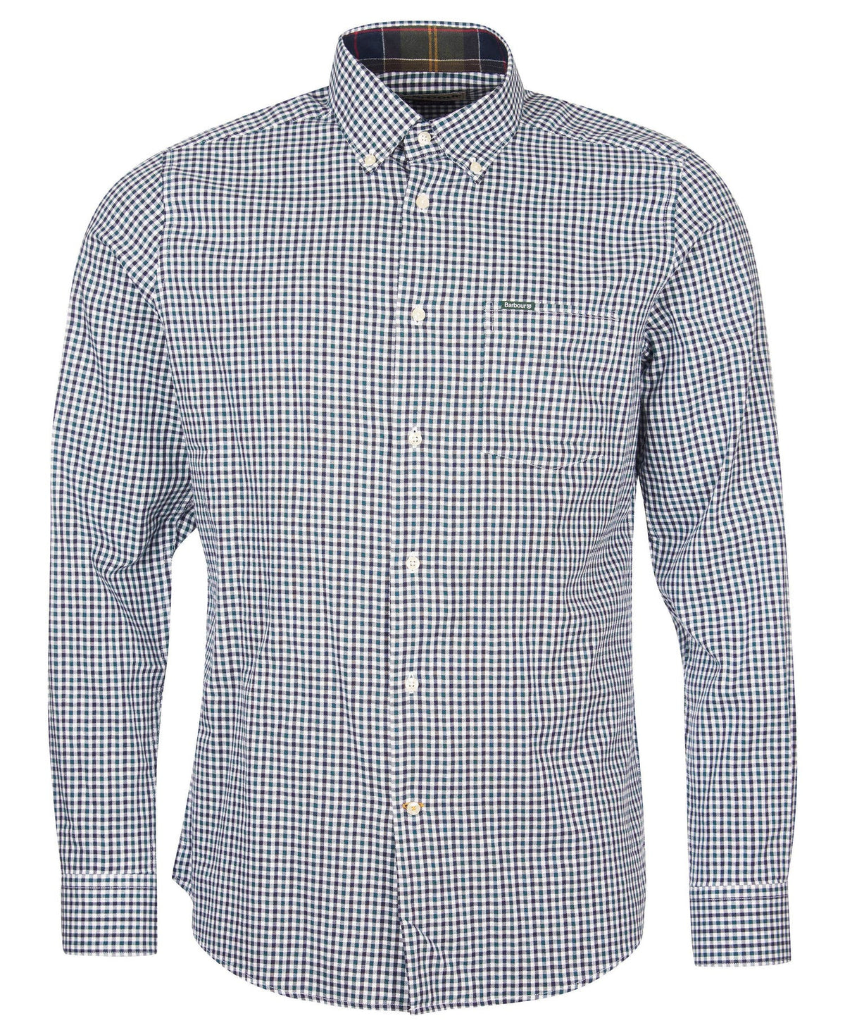 Barbour Padshaw Tailored Shirt // GREEN