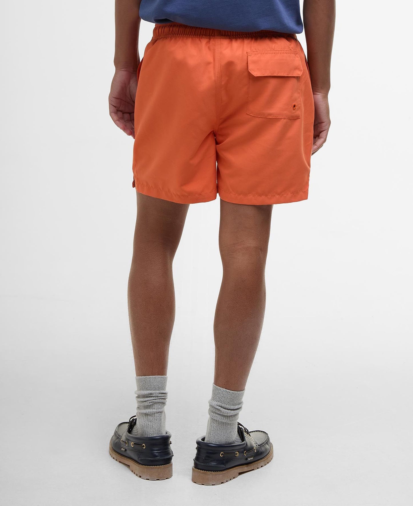 Barbour Logo5 Swim Shorts MSW0064 // ORANGE OR32