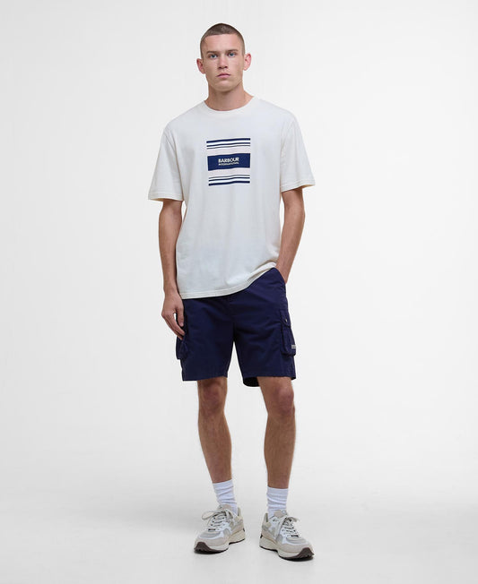 Barbour International Garland Graphic T-Shirt MTS1429 // DOVE GREY CR11