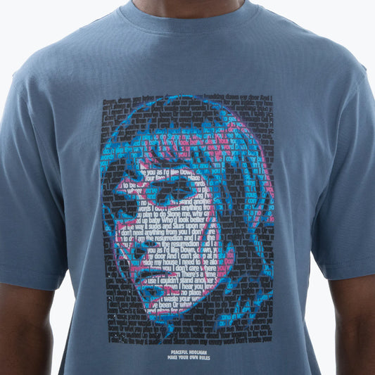 Peaceful Hooligan Resurrection T-Shirt // COPEN BLUE