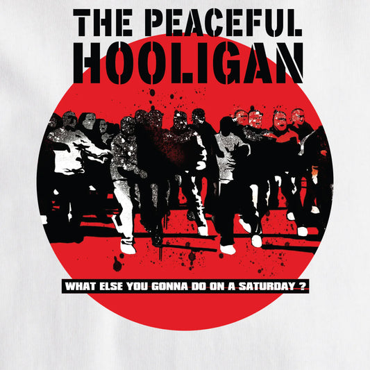 Peaceful Hooligan The Footy Factory T-Shirt // WHITE