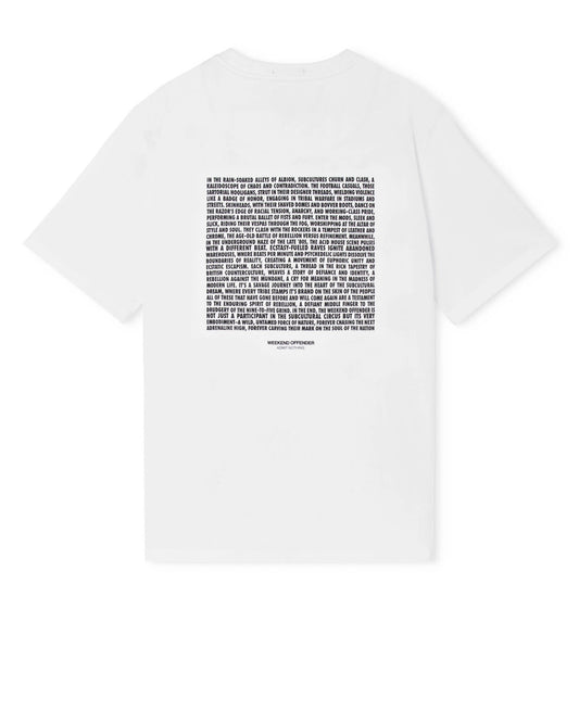 Weekend Offender Albion Graphic T-Shirt // WHITE