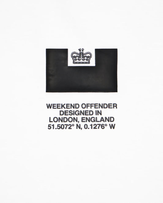 Weekend Offender Carmine Graphic T-Shirt // White