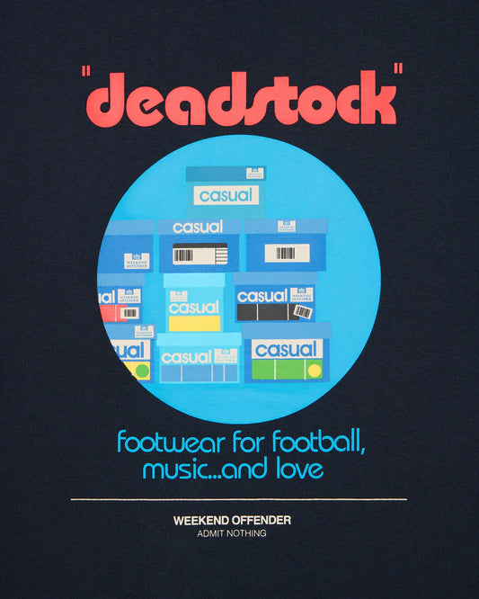 Weekend Offender Deadstock Graphic T-Shirt // NAVY