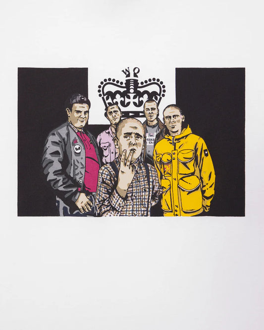 Weekend Offender T.I.E. Graphic T-Shirt // WHITE