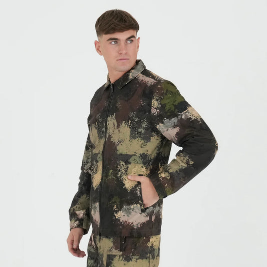 Peaceful Hooligan Helm Jacket // WOODLAND CAMO