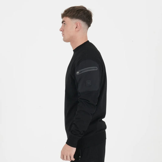 Peaceful Hooligan Lance Sweatshirt // BLACK