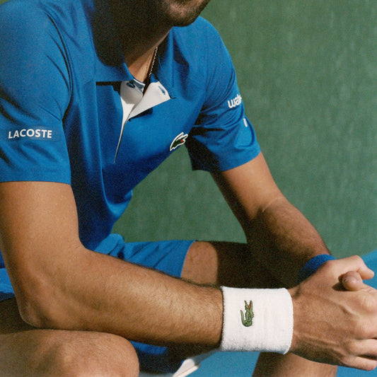 Lacoste Stretch Sport Wristbands RL9272 // WHITE 001
