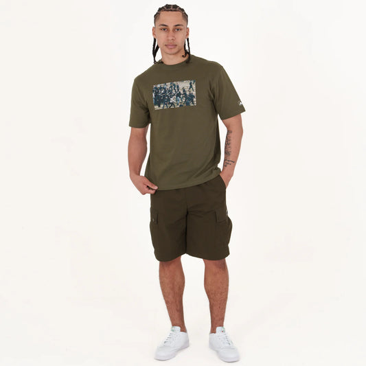 Peaceful Hooligan Frontline T-Shirt // DARK OLIVE