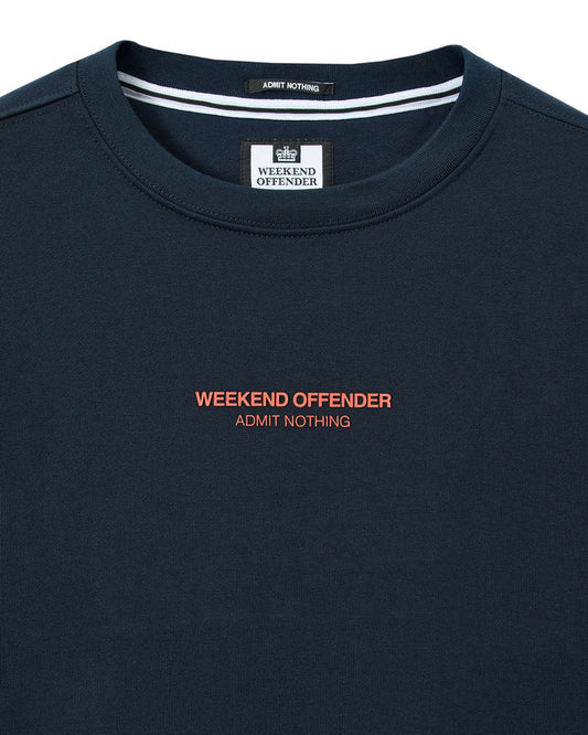 Weekend Offender Raval Sweatshirt // NAVY