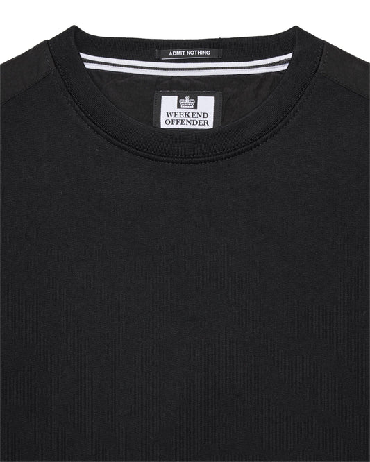 Weekend Offender F Bomb Sweatshirt // BLACK