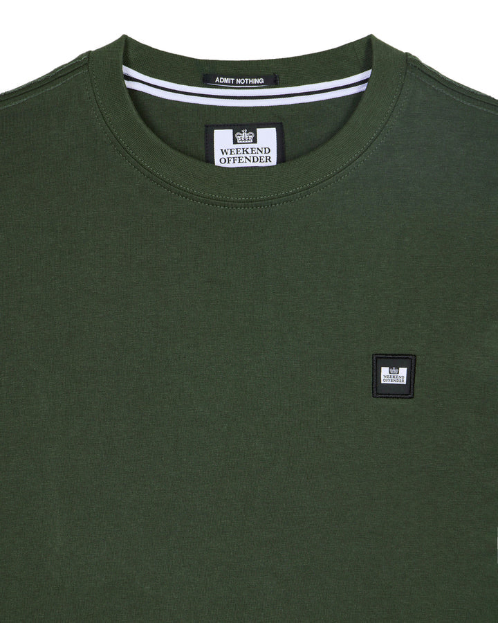 Weekend Offender Cannon Beach T-Shirt // FOREST GREEN