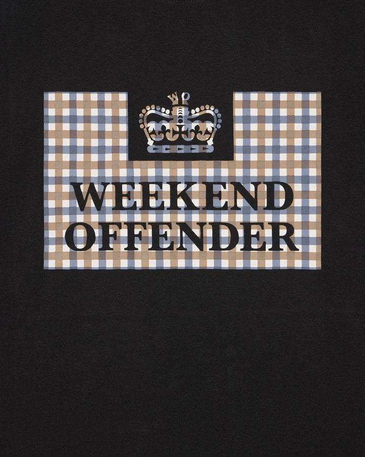Weekend Offender Shevchenko T-Shirt // BLACK