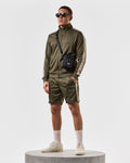 Weekend Offender Nungwi Track Shorts // CASTLE GREEN