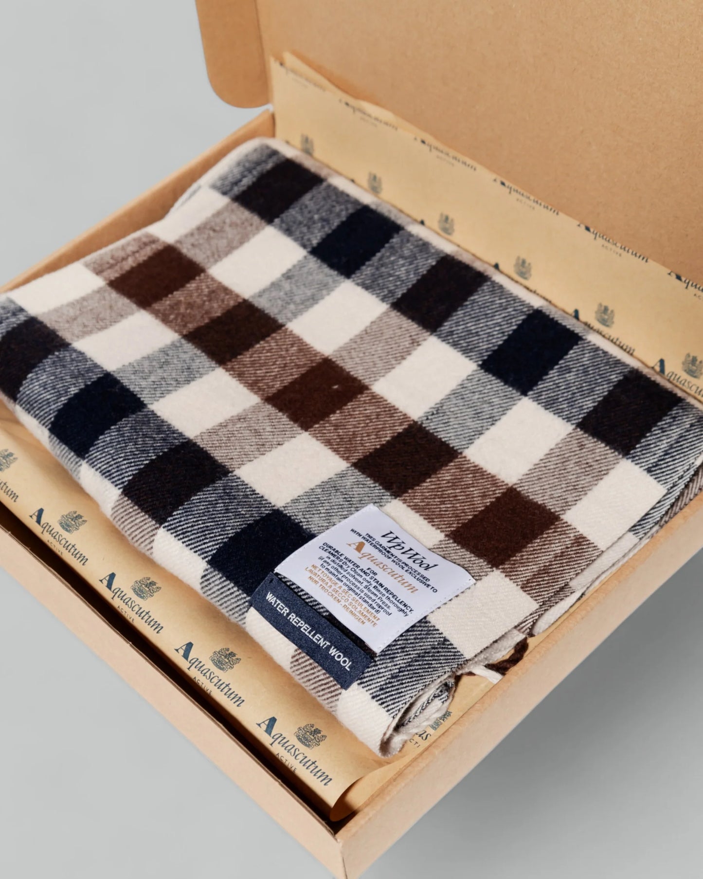 Aquascutum Active Club Check Scarf SF001 // MARCO CHECK