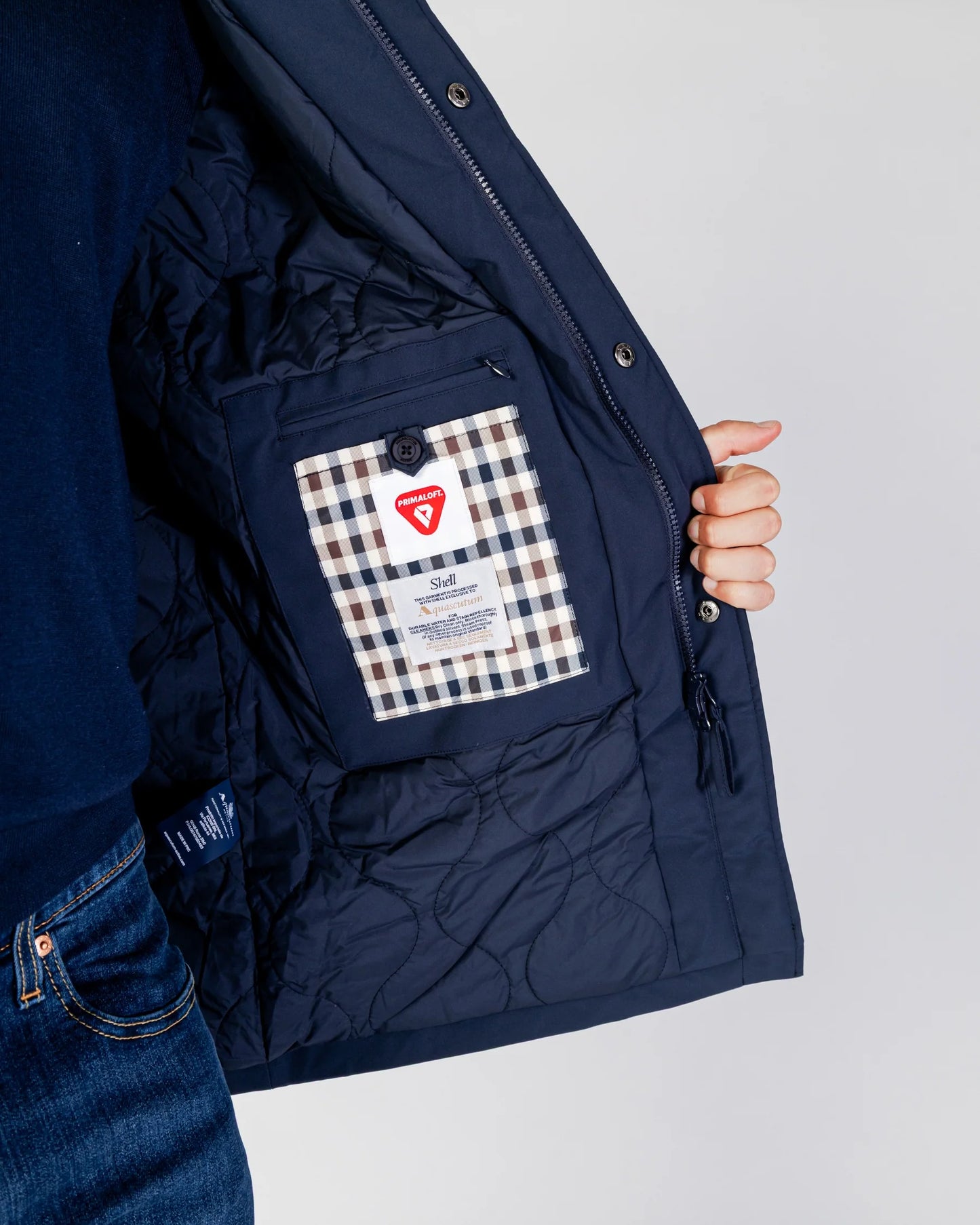 Aquascutum Active Soft Shell Trench // NAVY