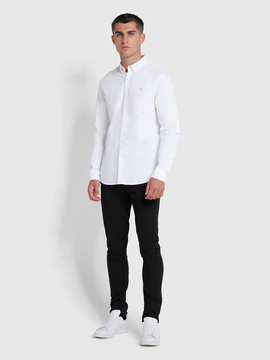 Farah Brewer Shirt // WHITE