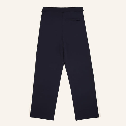 FILA Cortina Wide Straight Pants // DARK SAPPHIRE